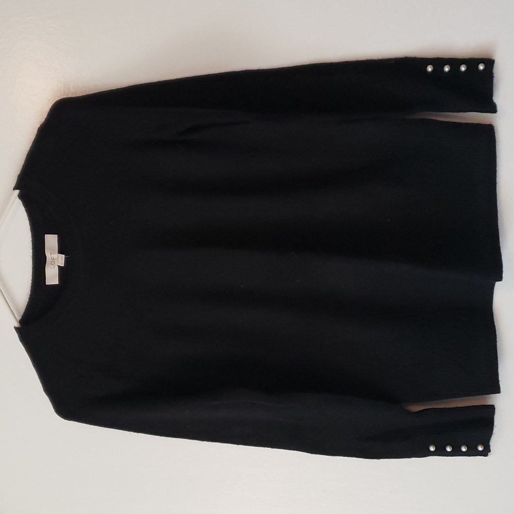 LOFT black sweater XS, NWT